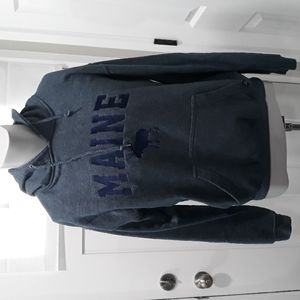 Pacific and Co. Maine navy blue hoodie. Medium